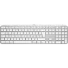 Logitech MX Keys S for Mac keyboard Office RF Wireless + Bluetooth QWERTZ German Aluminium White