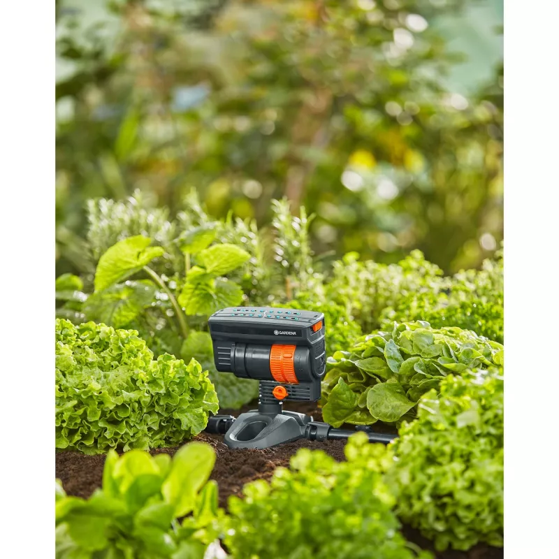 Oscillating Water Sprinkler Gardena 13325-20 Black 1 pc