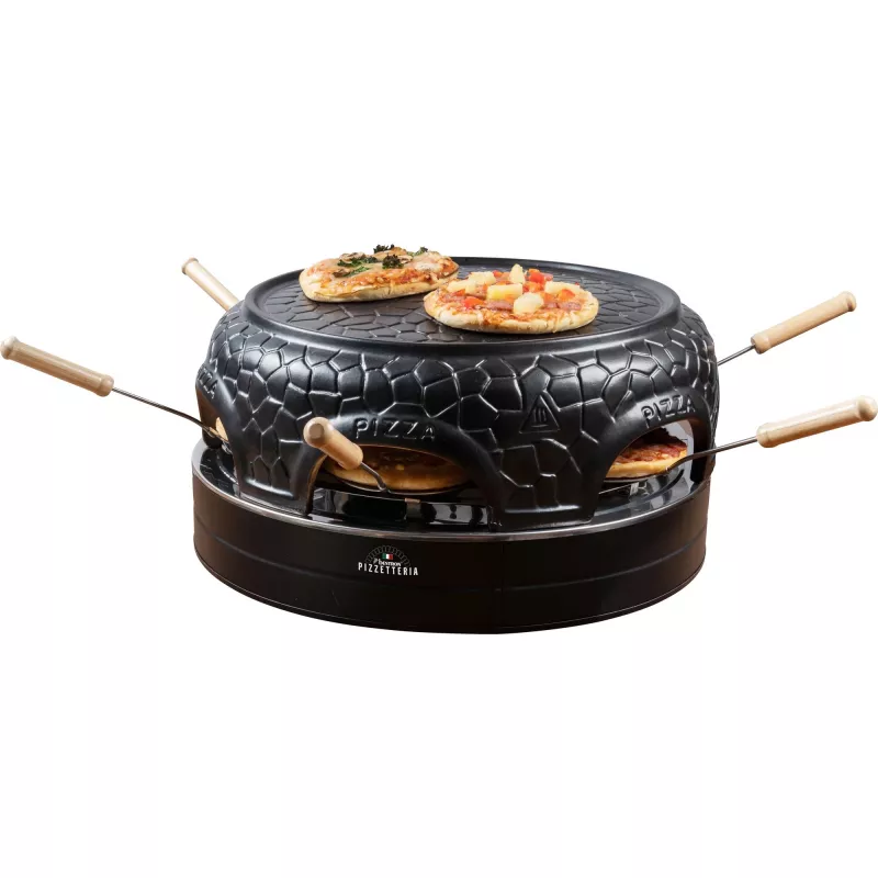 Pizza oven Bestron APD600Z black 1200W countertop electric pizza oven