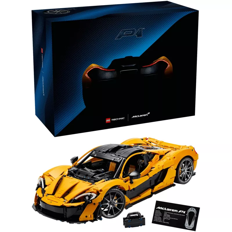 LEGO Technic 42172 McLaren P1 Model Car Set for Adults