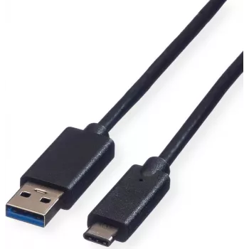 Secomp 11.44.9010 USB Cable 0,5 m USB 3.2 Gen 1 (3.1 Gen 1) USB A USB C Black (11.44.9010)