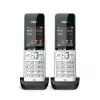 Gigaset COMFORT 500HX duo Analog/DECT telephone Caller ID Black, Silver