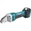 Cordless Sheet-Metal Shears DJS161RTJ, 18Volt (Blue/black, 2x Lithium-Ion-Battery 5,0Ah, in MAKPAC size 2)