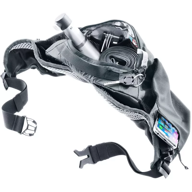 Hip Sachet DEUTER Pulse 3 kidney-compatible adjustable belt, 3 L, Graphite, 330 g