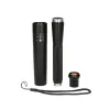 Hand flashlight Extralink EX.30851, SMD LED 10W, aluminium housing, AA 1.5V, 290×30×30 mm, black