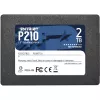 2.5 inch SATA III SSD PATRIOT P210 2 TB — 500 MB/s read, 400 MB/s write, 7 mm