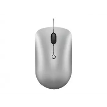 Wired optical ambidextrous mouse Lenovo 540 USB Type-C, 3 DPI modes, grey, 4 buttons, 1.8 m cable