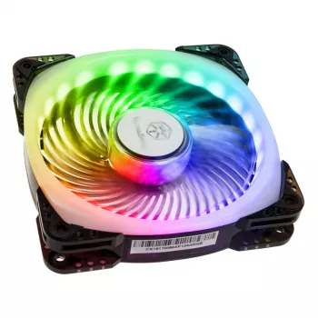 SilverStone SST-AP124-ARGB 120mm ARGB Case Fan - Black
