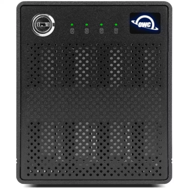 ThunderBay 4 mini, drive enclosure black, Professional Grade 4-Drive HDD/SSD Thunderbolt 3 Enclosure