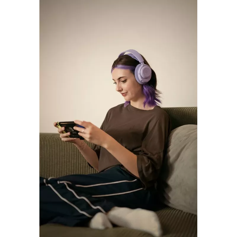 Headset Steelseries Arctis Nova 3P Wireless for Playstation, Levander