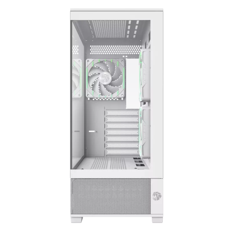 Gamemax Case | VISTA 2 AW | White | Midi Tower | Power supply included No