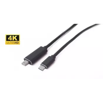 Microconnect USB3.1CMDP3 USB graphics adapter 3840 x 2160 pixels Black