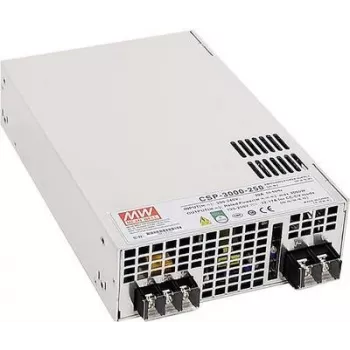 Power inverter MEAN WELL CSP-3000-120, 3000 W, input 180–264 V, output 120 V, 177.8×278×63.5 mm