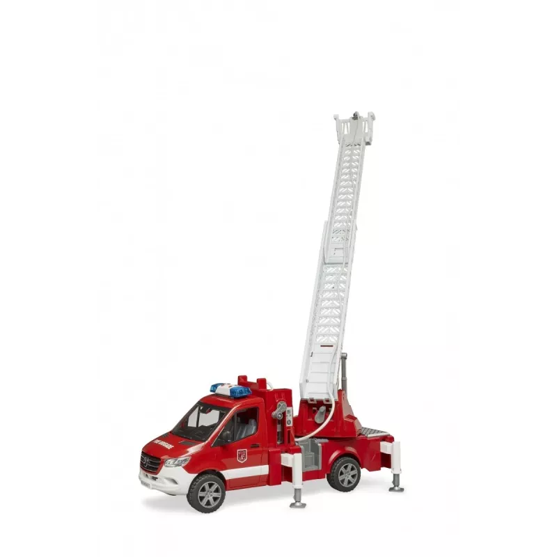 Fire truck BRUDER 02673 Red White ABS synthetics 4 years