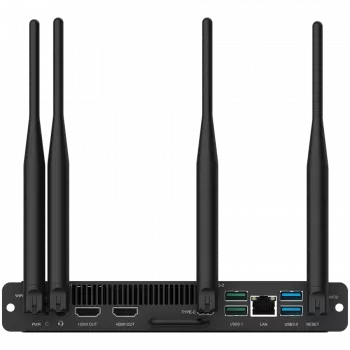 Desktop PC Prestigio Solutions for Multiboard Light & Light+ Series — Intel Core i5-1235U, 8GB DDR5, 256GB SSD, 3G LTE, Wi‑Fi 6, TPM 2.0, Windows 11 trial