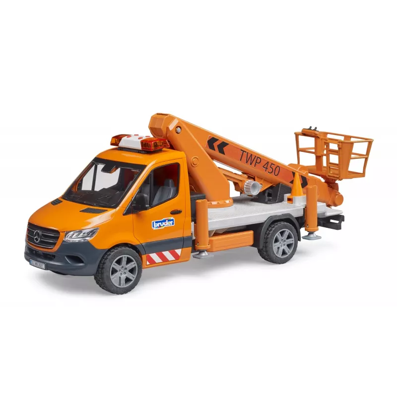 Vehicle BRUDER MB Sprinter Working Platform Recommended Age 3+