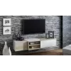 Cama TV cabinet SIGMA1 180 sonoma oak/white gloss