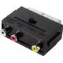 SpeaKa Professional SP-13442696 SCART Adapter[3x jack - 1x SCART-Coupling] Black (SP-13442696)