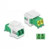 Keystone Module LC Duplex female to LC Duplex female DeLOCK 86833