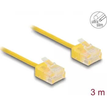 Network Cable DeLOCK RJ45 Cat.6 UTP 3m Yellow