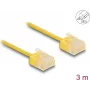Network Cable DeLOCK RJ45 Cat.6 UTP 3m Yellow