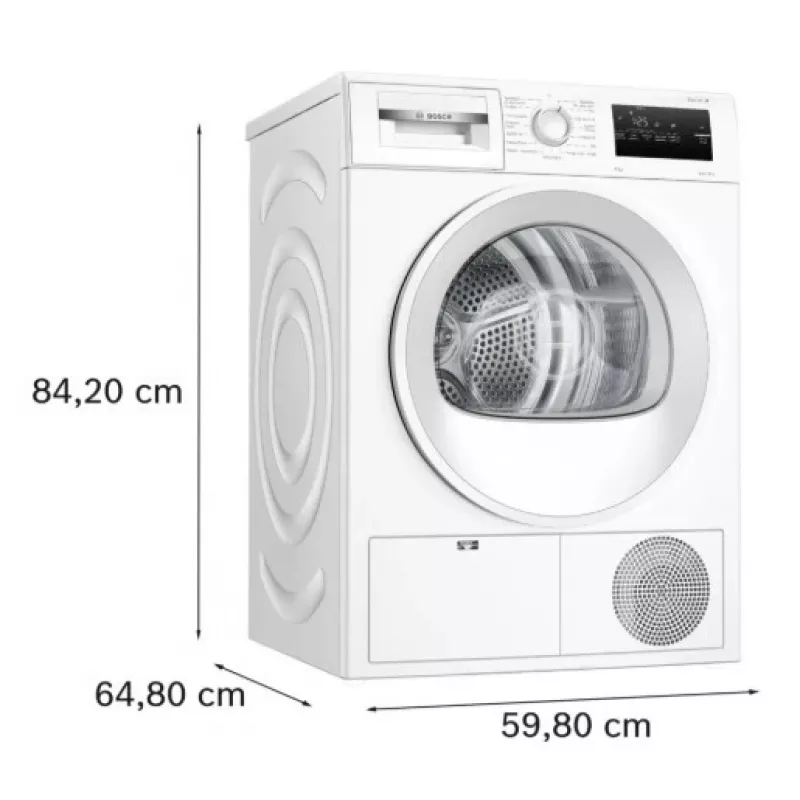 Tumble dryer Bosch WTH86200PL 8 kg capacity Heat Pump