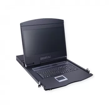 Rack console VALUE 26.99.0161, 1-computer control, Black
