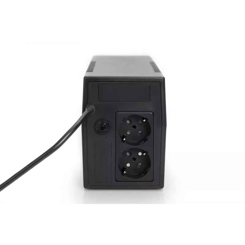UPS DIGITUS DN-170063-B Line-Interactive 600 VA / 360 W, AVR, LCD, 2x Type F outlets, 7 Ah battery