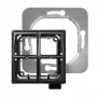 Switch/Push Button Set Gira System 55 IP44 model 325400 for flush-mounting, weather-protected