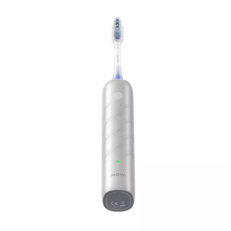 Electric toothbrush MOVA Fresh Pro Adult Sonic Silver — 4 modes, Li‑Ion battery, integrated timer