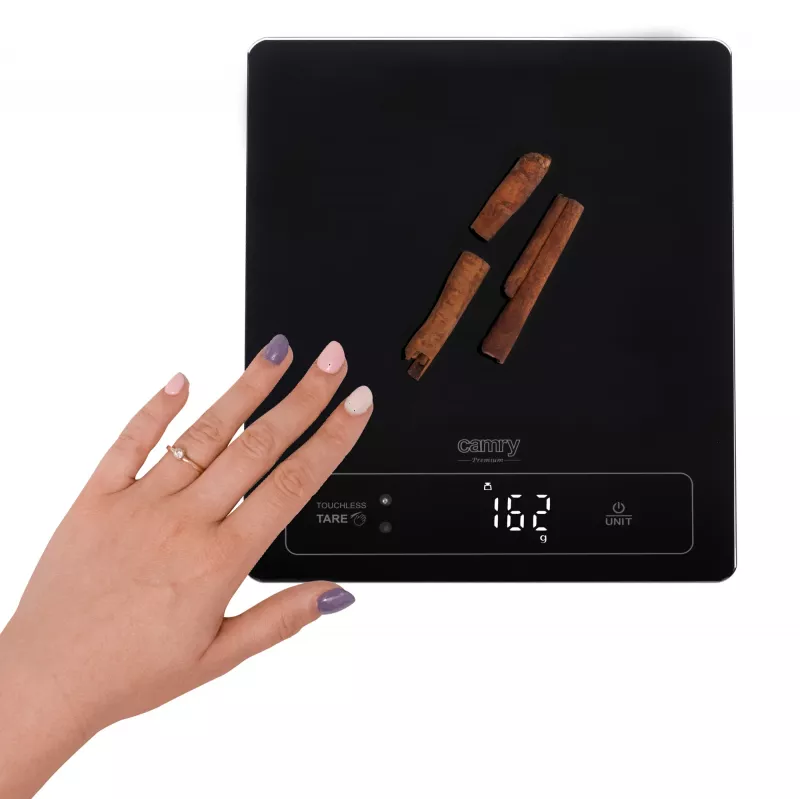 Kitchen Scale Camry CR 3175 Maximum weight 15 kg Graduation 1 g Display LED Black