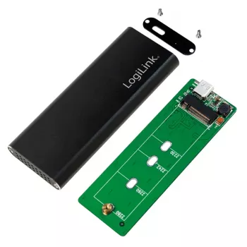 SSD enclosure LogiLink UA0314 Black M.2