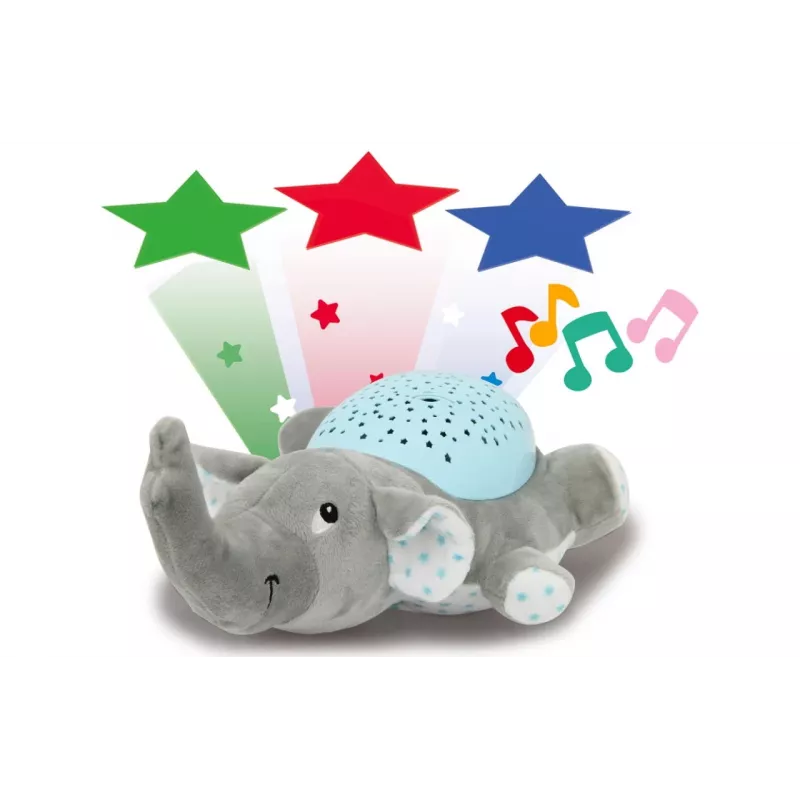 Jamara Dreamy Elephant Baby-night light Blue - Grey (460432)