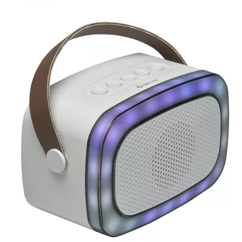 Denver BTM-610 Portable Speaker White