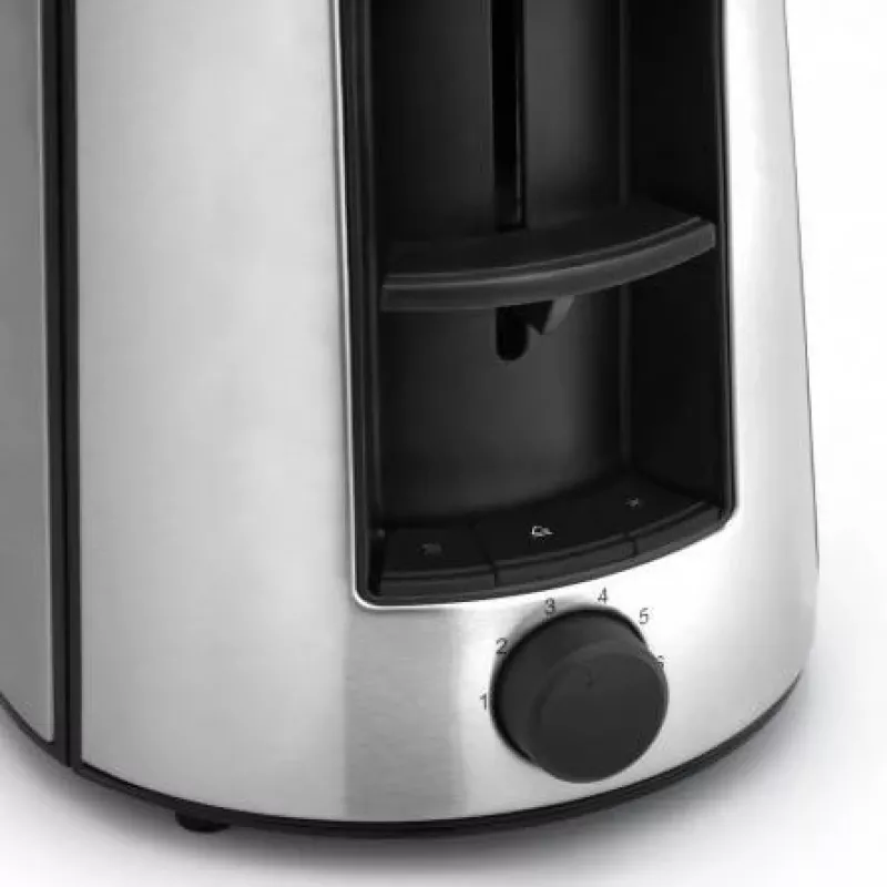 Toaster WMF Bueno Pro 6 — 2-slice, 870 W, silver/black