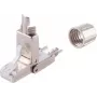 Network adapter ShiverPeaks 08-10001 Toolless STP Cat. 6A, RJ45, shielded, toolless termination