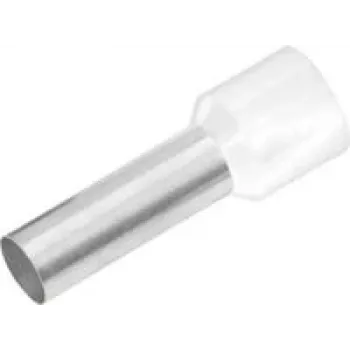 Cimco 187000 Ferrule 0.5 mm² Partially Insulated White 100 pc(s) (187000)