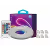 LED strip light Vention PAEWH 2 m, USB-powered 5V, RGB with IR remote, double-sided tape mounting