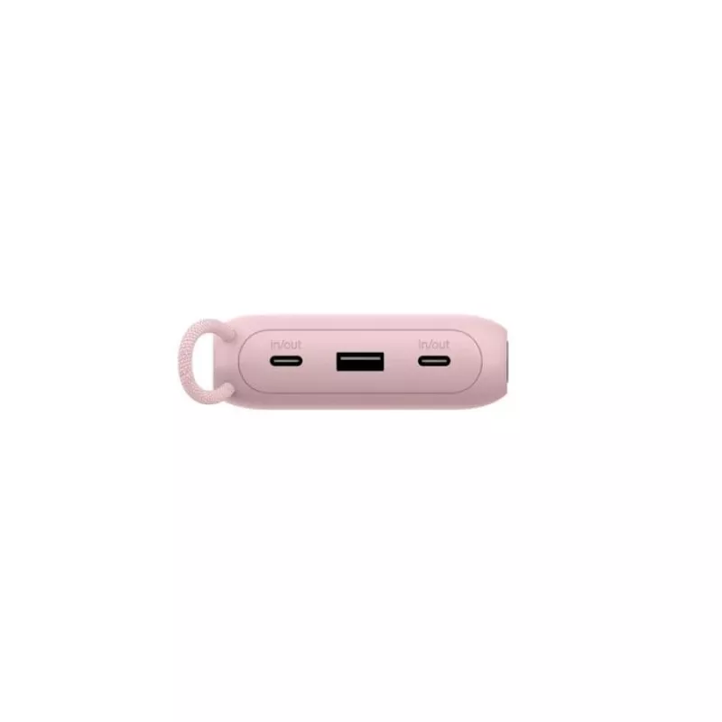 Power bank Belkin BPB028HQPK 20000 mAh — 2× USB-C, 1× USB-A, Pink