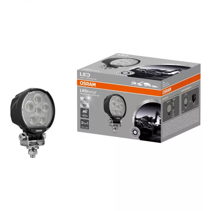 Spotlight Ledvance ROUND WL VX100-WD LED 10W 3000K for vehicle interior/exterior