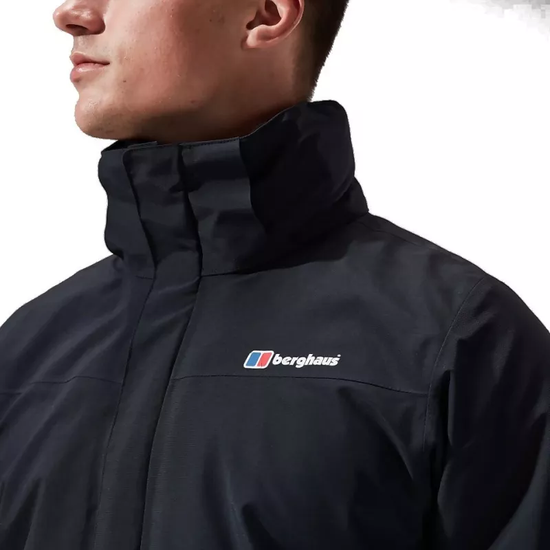 Jacket set Berghaus Deluge Pro 3.0 M + Hillwalker IA Shell M — men’s waterproof outerwear, black