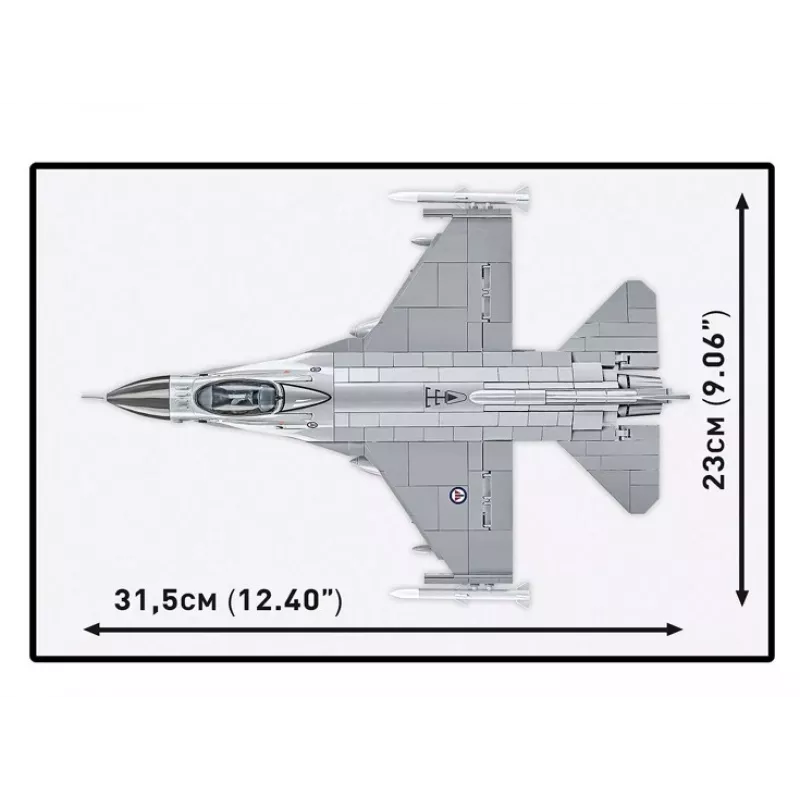 Cobi Building Set F-16AM Fighting Falcon, 495 pieces, scale model
