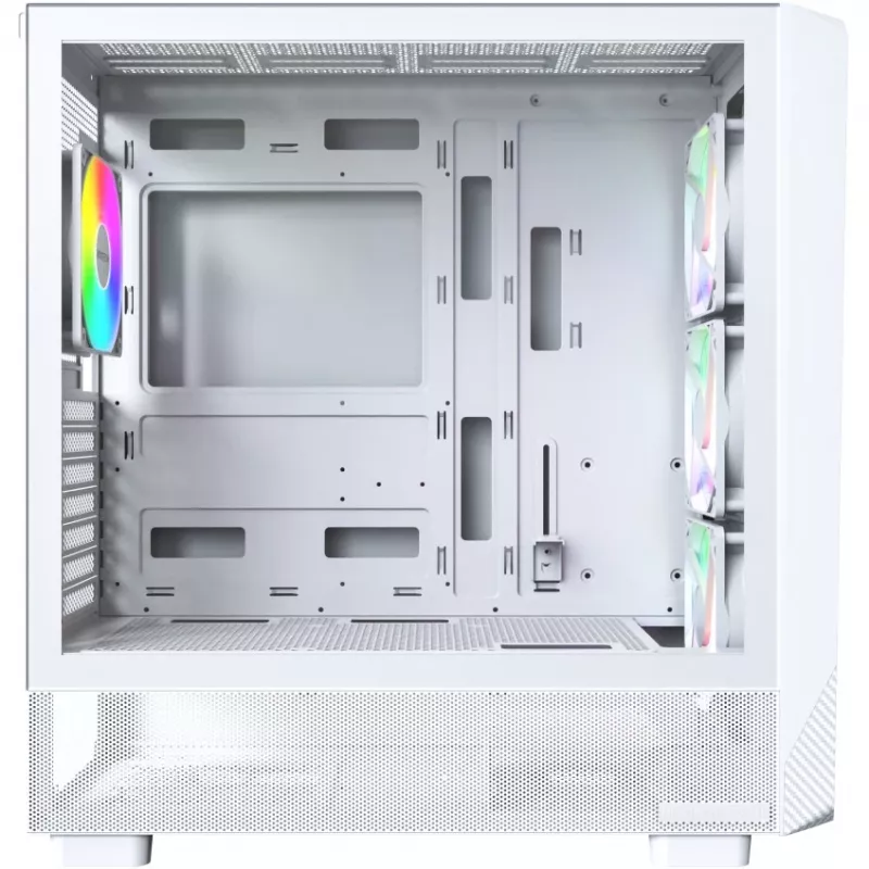 PC Case Montech X5 Midi Tower White ATX 3x140mm Fans