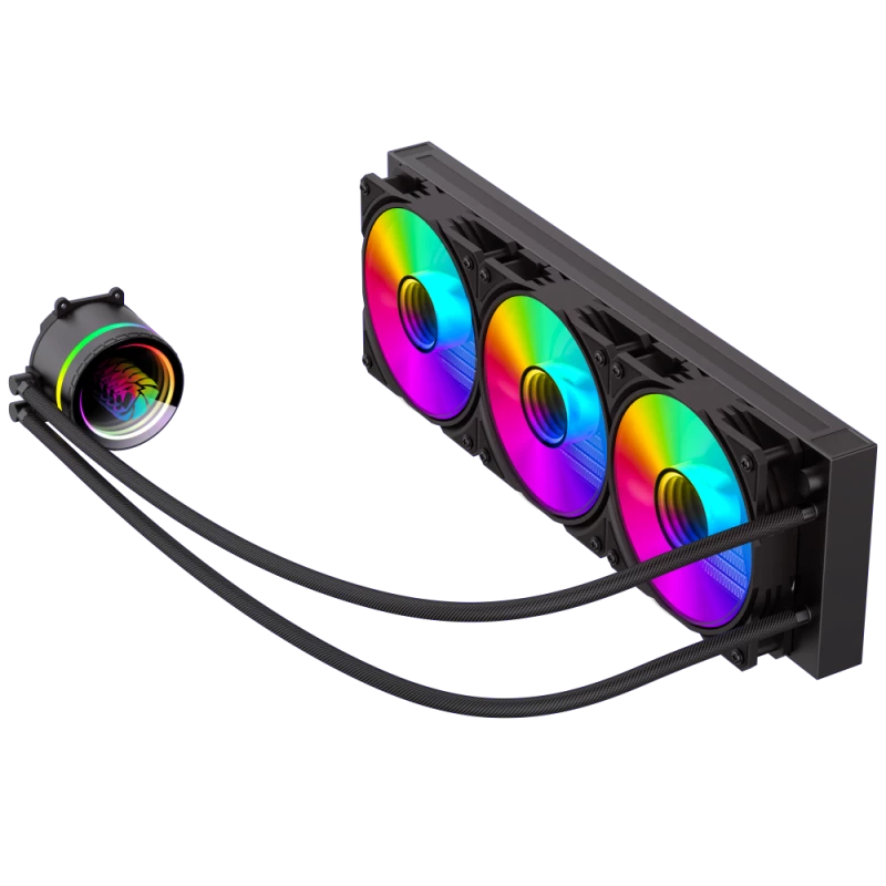 Gamemax | CPU Liquid cooler | ICEBURG 360 INFINITY | Black