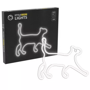 Neon-style decorative light MANTA SNL70WH Style Neon Lights CAT 2 White 70 cm