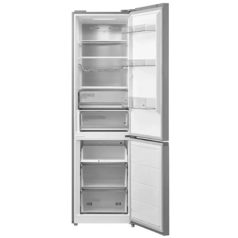 Midea MDRB521MIC02 Fridge-Freezer Freestanding 378 L C Grey