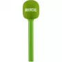 Rode Interview GO handheld interview microphone — compact wired mic, green