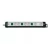 Power Extension Brennenstuhl 1951560600 3m 6 AC Outlets Black Grey