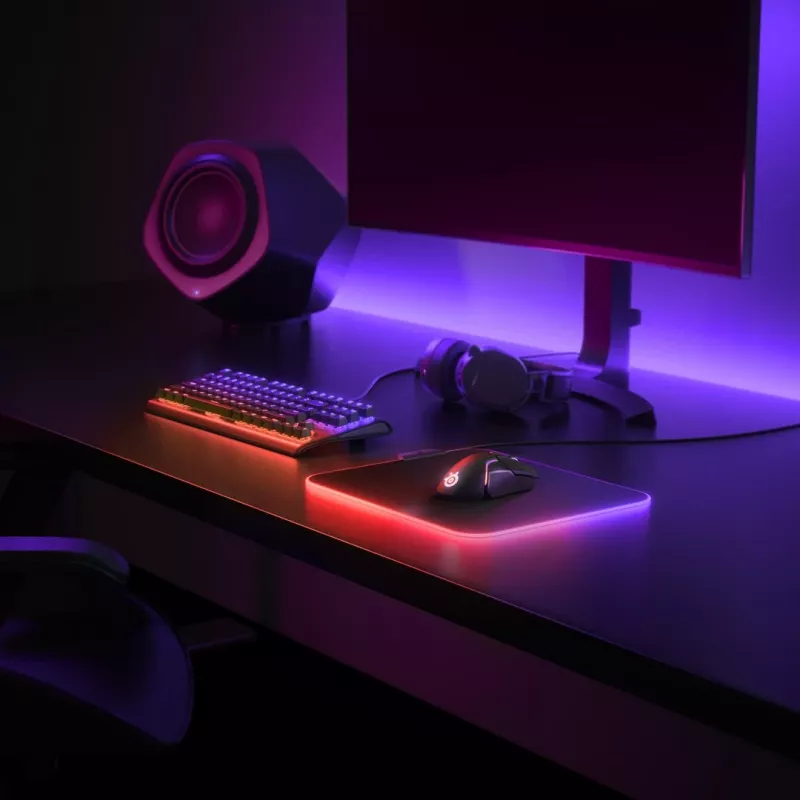 Gaming mouse pad Steelseries QcK Prism Cloth Medium