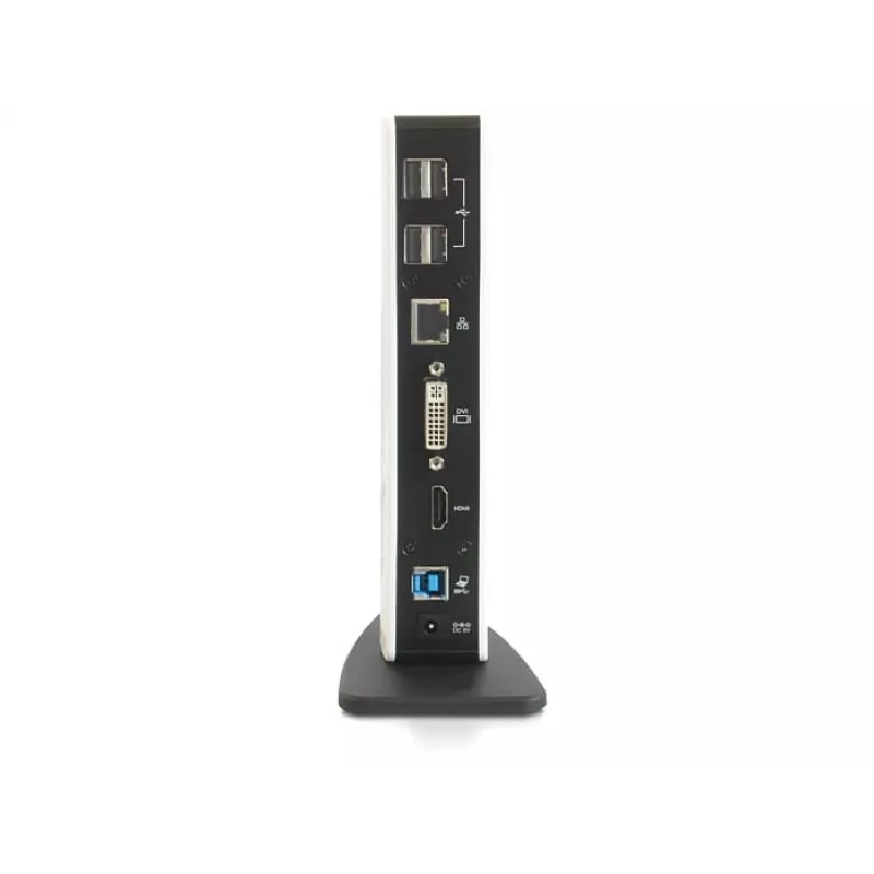 Laptop Dock DeLOCK 87568 Wired Black White